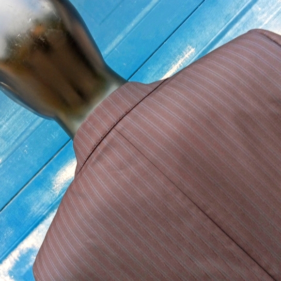 SAKS 5th Avenue Black Slim Fit Dual Stripe Blazer w/ (Ermeneglido Zenga Fabric) - Picture 9 of 17